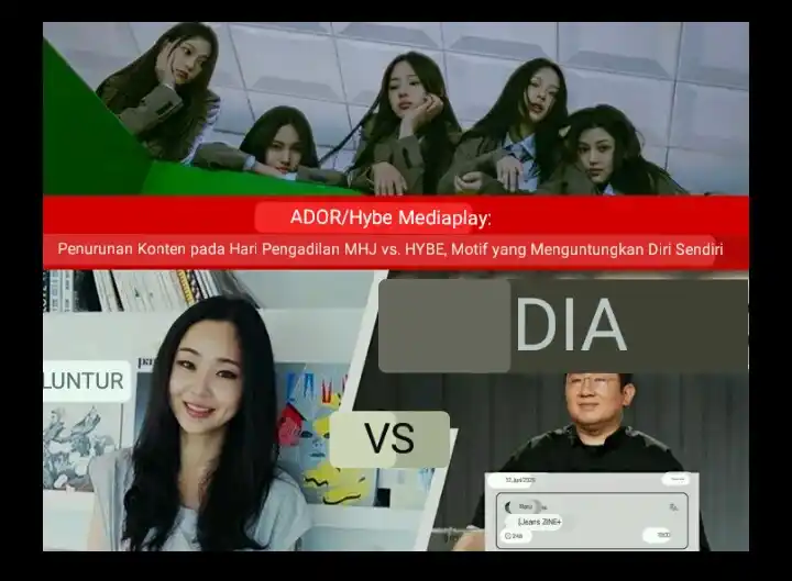 Image from Seputar Kpop & Kdrama Tahun 2025/2026 🇰🇷🇰🇷🇰🇷🇲🇨🇲🇨🇲🇨: Kebohongan, Kelalaian, dan Motif Kepentingan Pribadi ADOR/HYBE 😠 Beb...