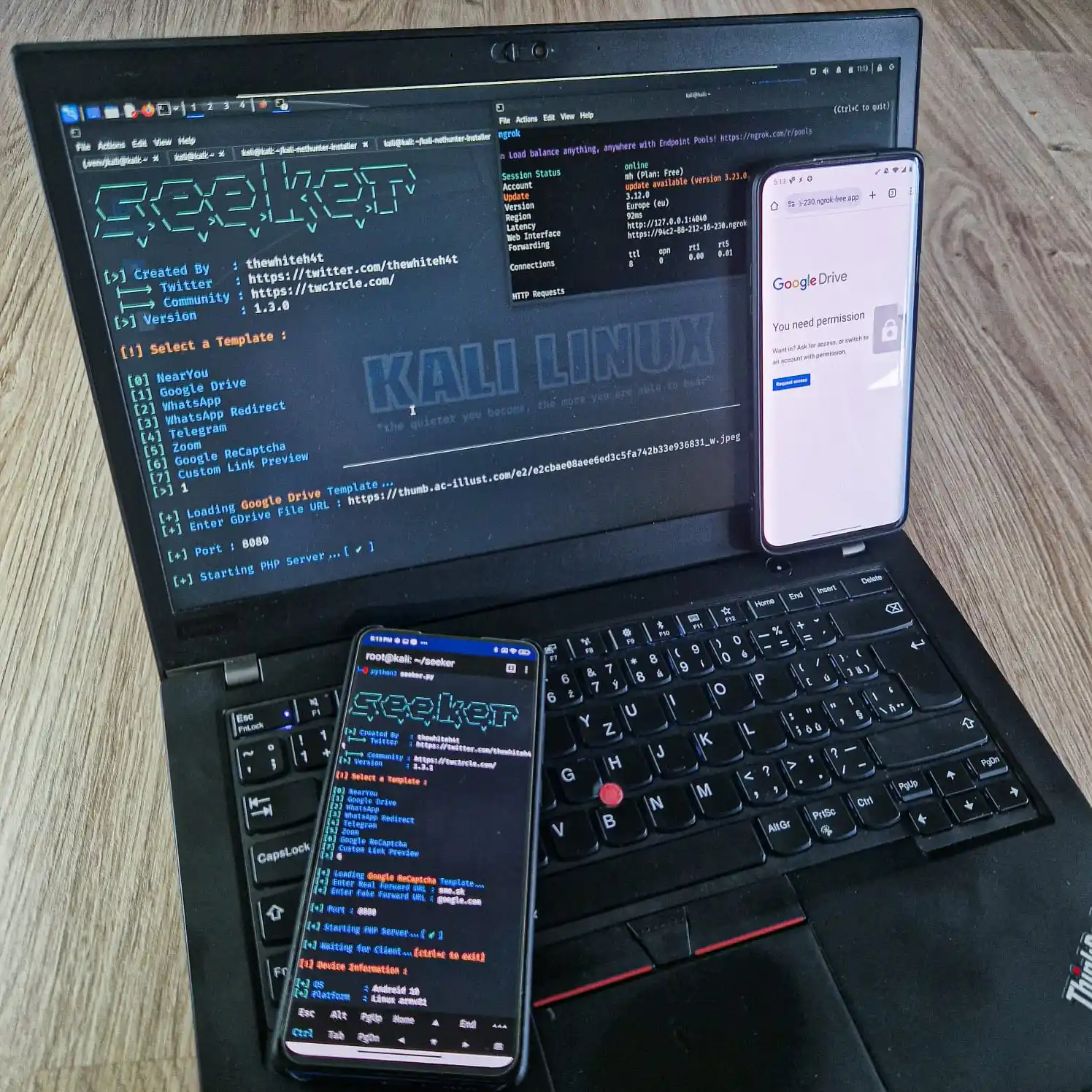 Image from Mobile Hacker: Locating Smartphones Using Seeker: How a Simple Link Can Reveal Your S...