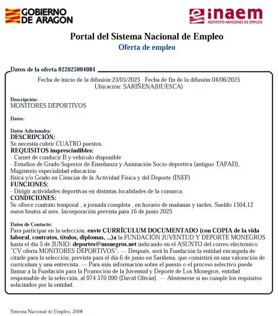 Comarca de Los Monegros post