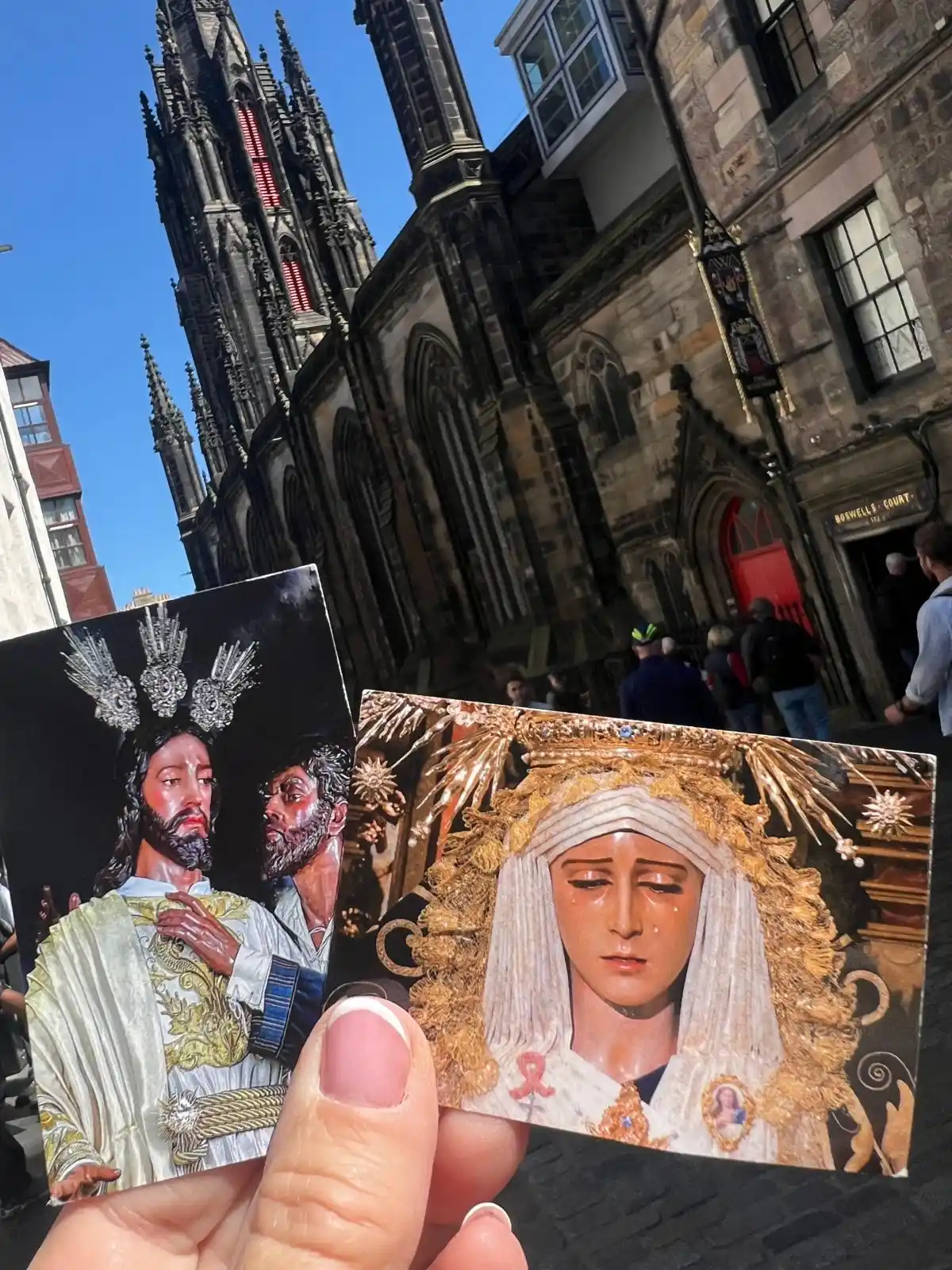 Image from Hermandad Prendimiento y Gran Perdón: 🌎 Prendimiento por el Mundo Nuestra hermana Casilda Alarcón nos enví...