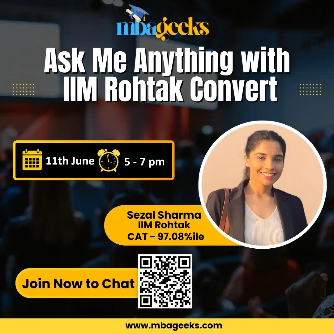 Image from MBA CATKing Family: *ASK ME ANYTHING SESSION WITH IIM Rohtak Convert – From Modeling and p...