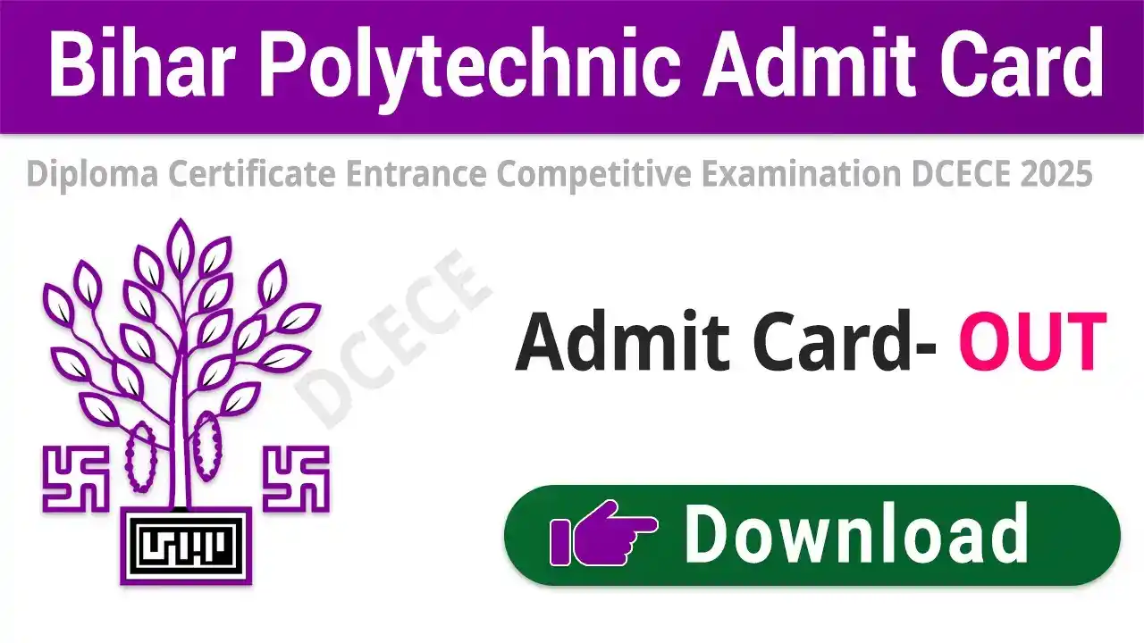 Image from dailyresult: 💥 *Bihar Polytechnic & Paramedical Admit Card 2025 जारी!* 📢 *इंतजार...