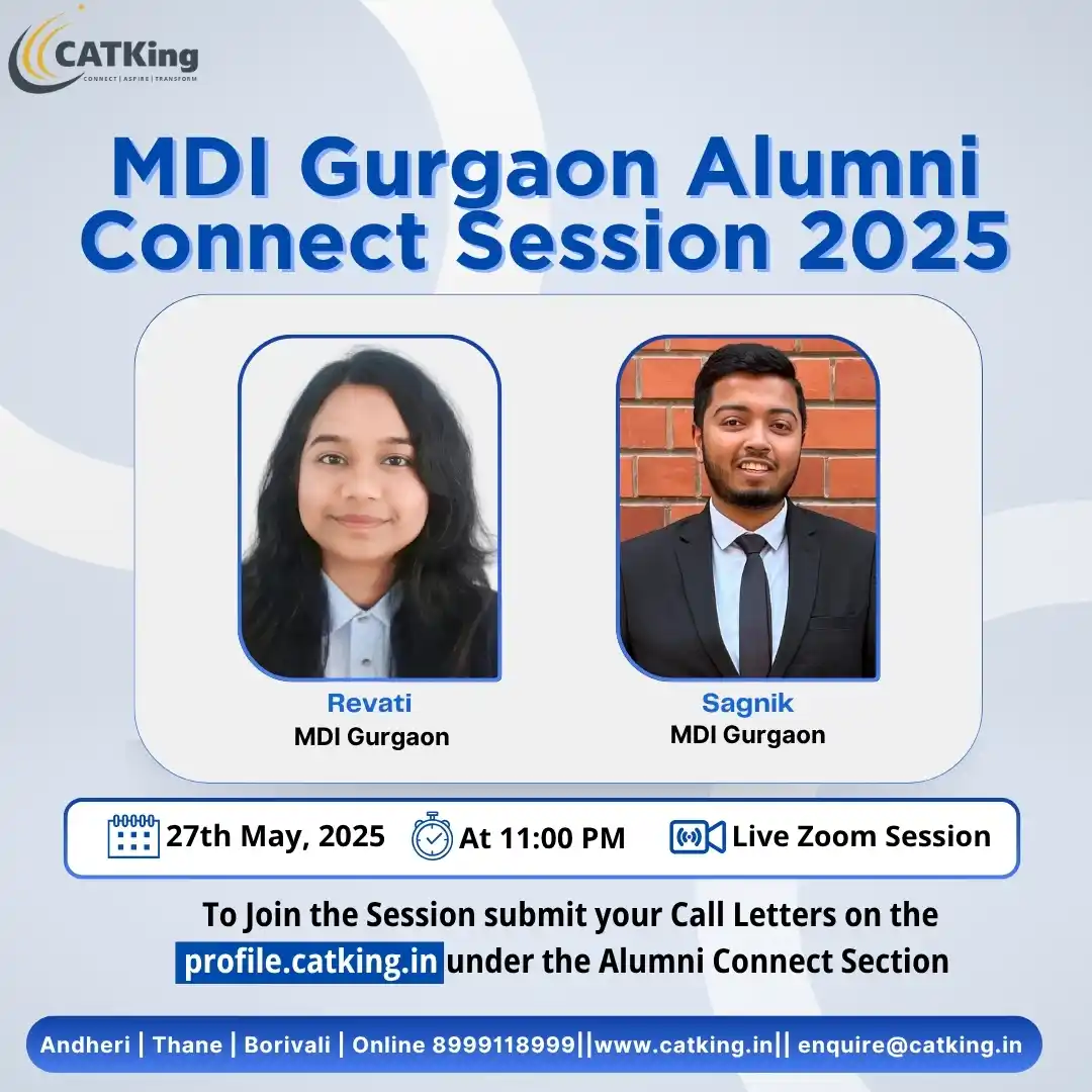 Image from MBA CATKing Family: *Converted or Waitlisted for MDI Gurgaon* ? Let’s Help You Make the Mo...