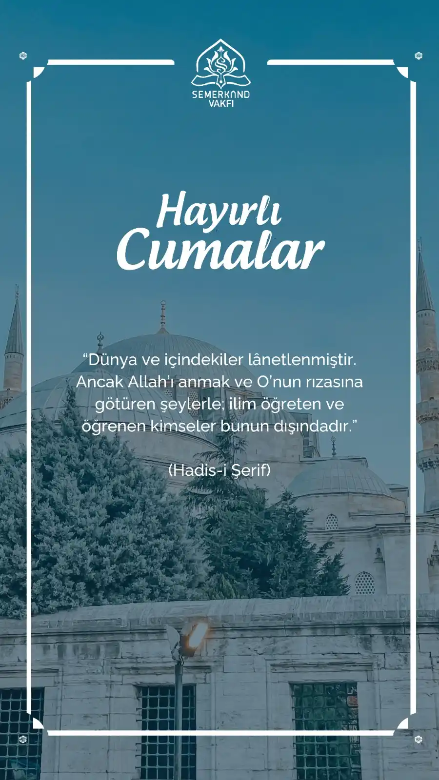 Semerkand Vakfı post