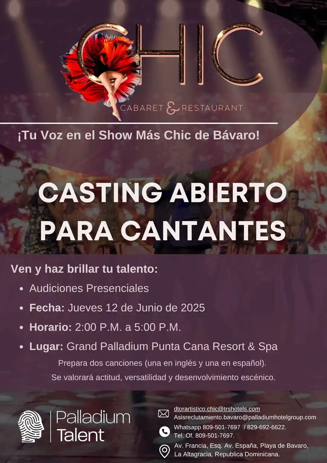 Image from Disi Mota Publicidad Empleos: ¡En Grand Palladium Punta Cana celebramos la diversidad y buscamos tal...