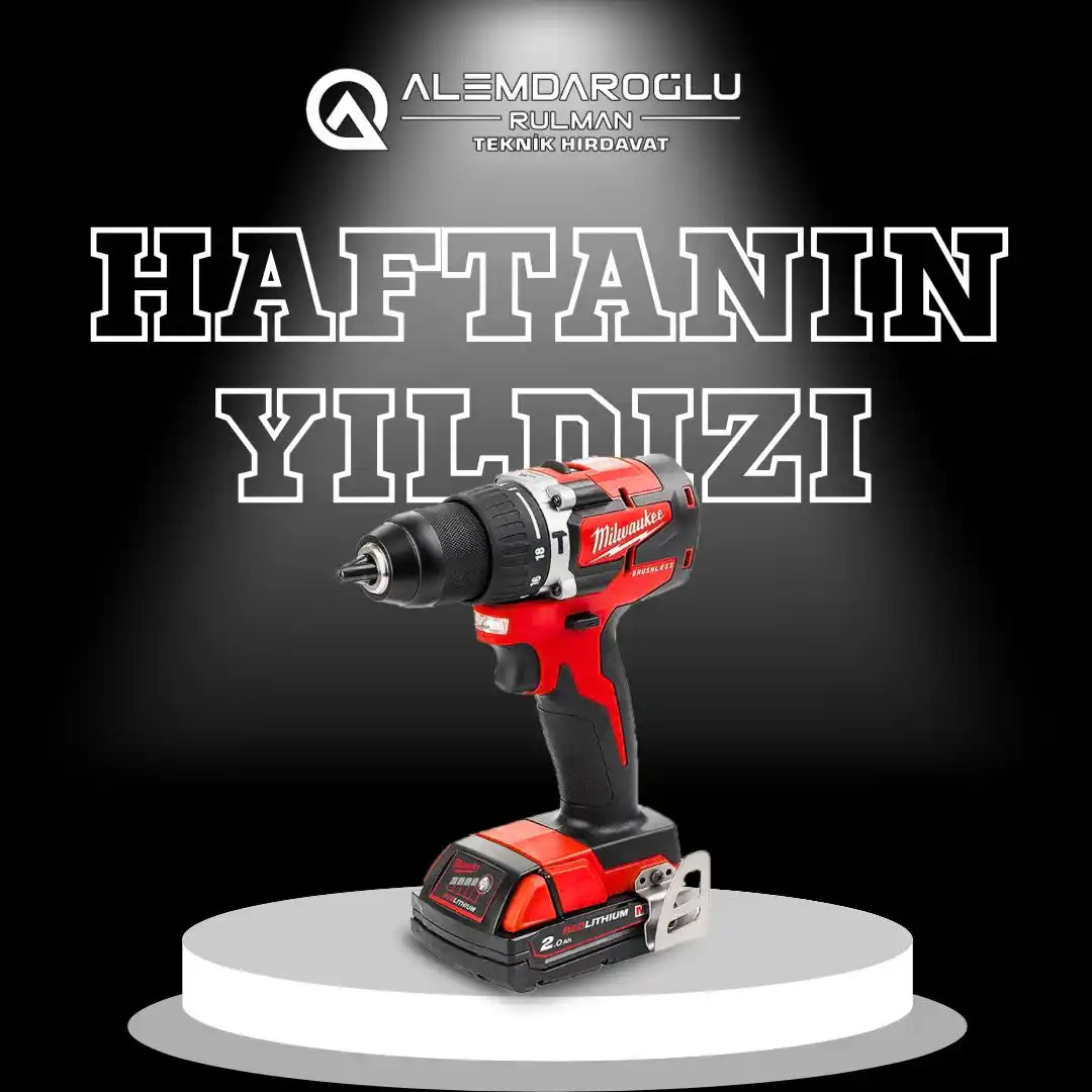 Image from Alemdaroğlu Rulman ve Teknik Hırdavat: 🔧 HAFTANIN YILDIZI: Milwaukee Akülü Vidalama ⚡ Gücü, performansı ve k...