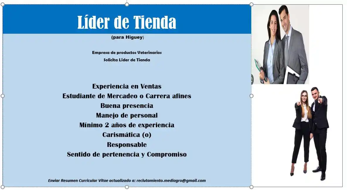 Image from Disi Mota Publicidad Empleos: Higüey Enviar Resumen Curricular Vitae actualizado a: reclutamiento.m...