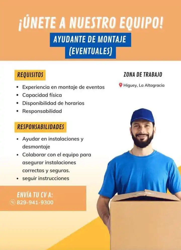 Image from Disi Mota Publicidad Empleos: Higüey...