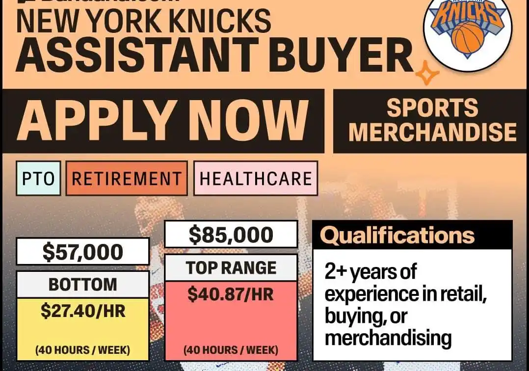 Image from NYC JOBS: https://msgsports.com/job/4731555007?gh_jid=4731555007&gh_src=5dc5691c...