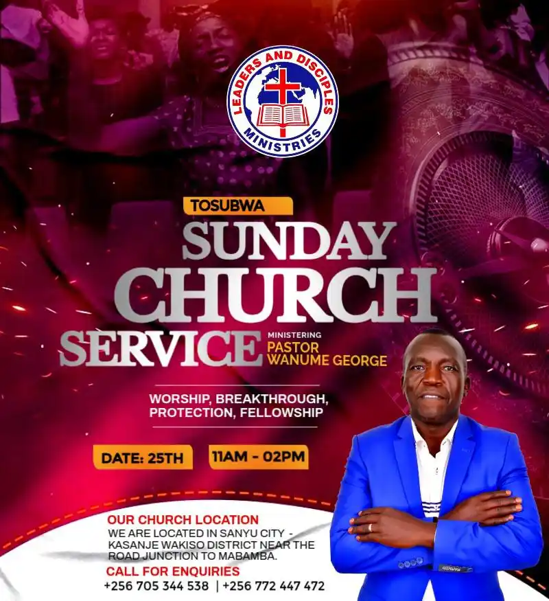 Image from LEADERS AND DISCIPLES MINISTRIES : Join us for a Glorious Sunday of God’s power and mighty manifestation ...