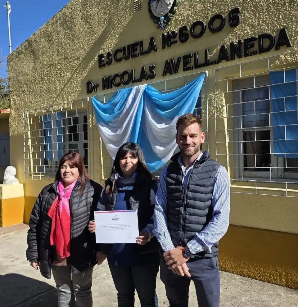 Image from San Javier Ahora: La Escuela "Dr. Nicolás Avellaneda N°6006" recibió la visita del Senad...