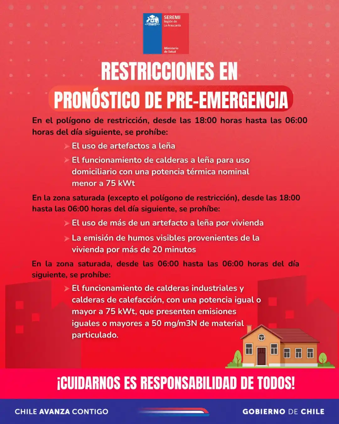 Image from El Diario de Labranza: La Seremi de Medio Ambiente informa que el pronóstico de calidad del a...