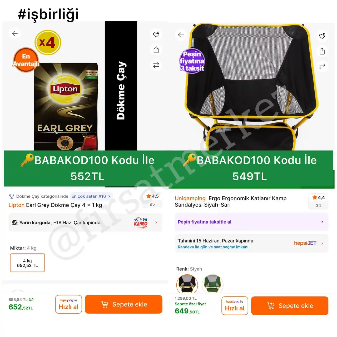 Image from İndirim Fırsat Merkezi: 🔥Lipton Earl Grey Dökme Çay 4x1Kg   ✅BABAKOD100 Kodu İle 552TL’ye Düş...