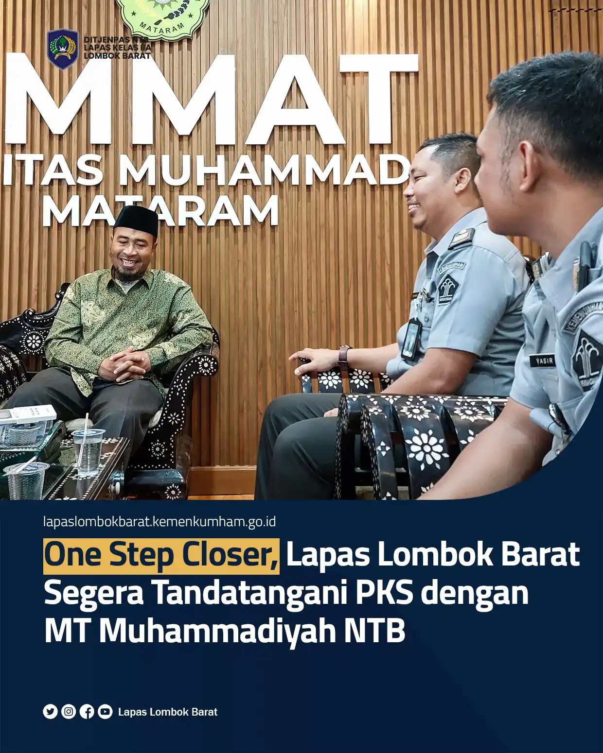 Image from Lapas Lombok Barat: Lombok Barat – Kepala Lembaga Pemasyarakatan (Lapas) Kelas IIA Lombok ...