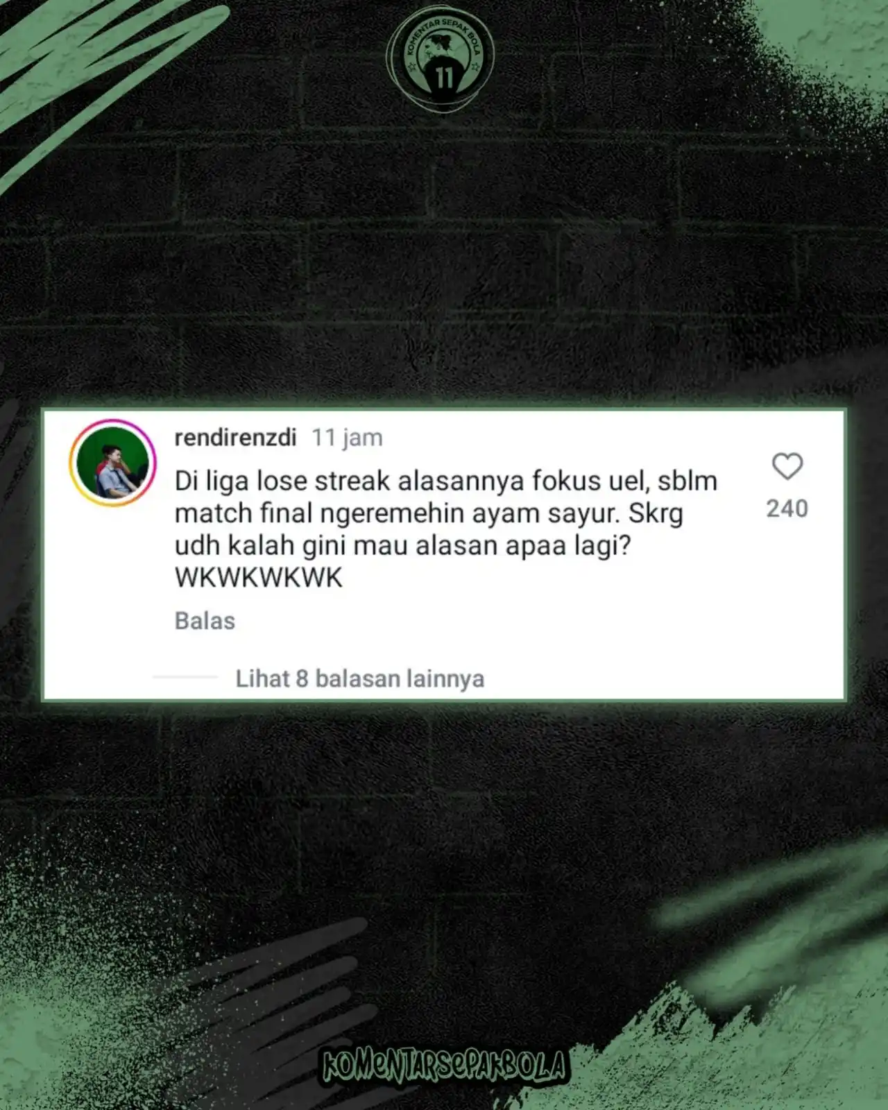 Komentar Sepak Bola (Kola) post