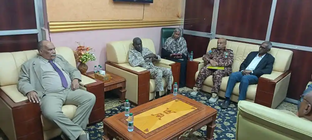 Image from اعلام حكومة ولاية الخرطوم Khartoum State Government Media: *والي الخرطوم :قوات الشرطة بادرت كأول مؤسسات الدولة بالانتقال إلى مقار...
