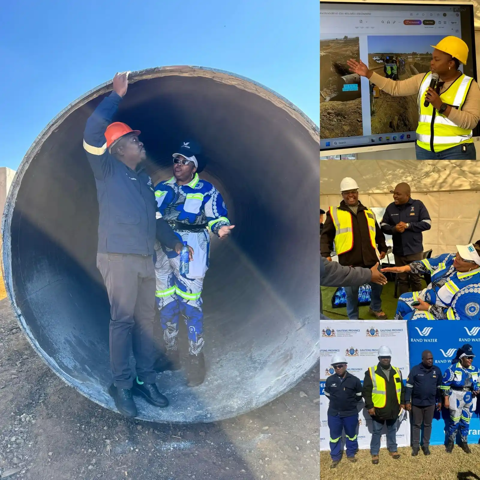 Image from City of Ekurhuleni: 🛠️ *POST-VISIT UPDATE | MAPLETON PUMP-STATION UPGRADE* 🛠️ Following...