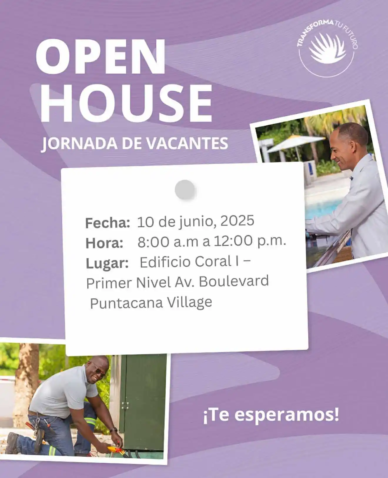Image from Disi Mota Publicidad Empleos: Punta cana  Sitrabapus les dejará en el frente  JORNADA DE VACANTES Fe...