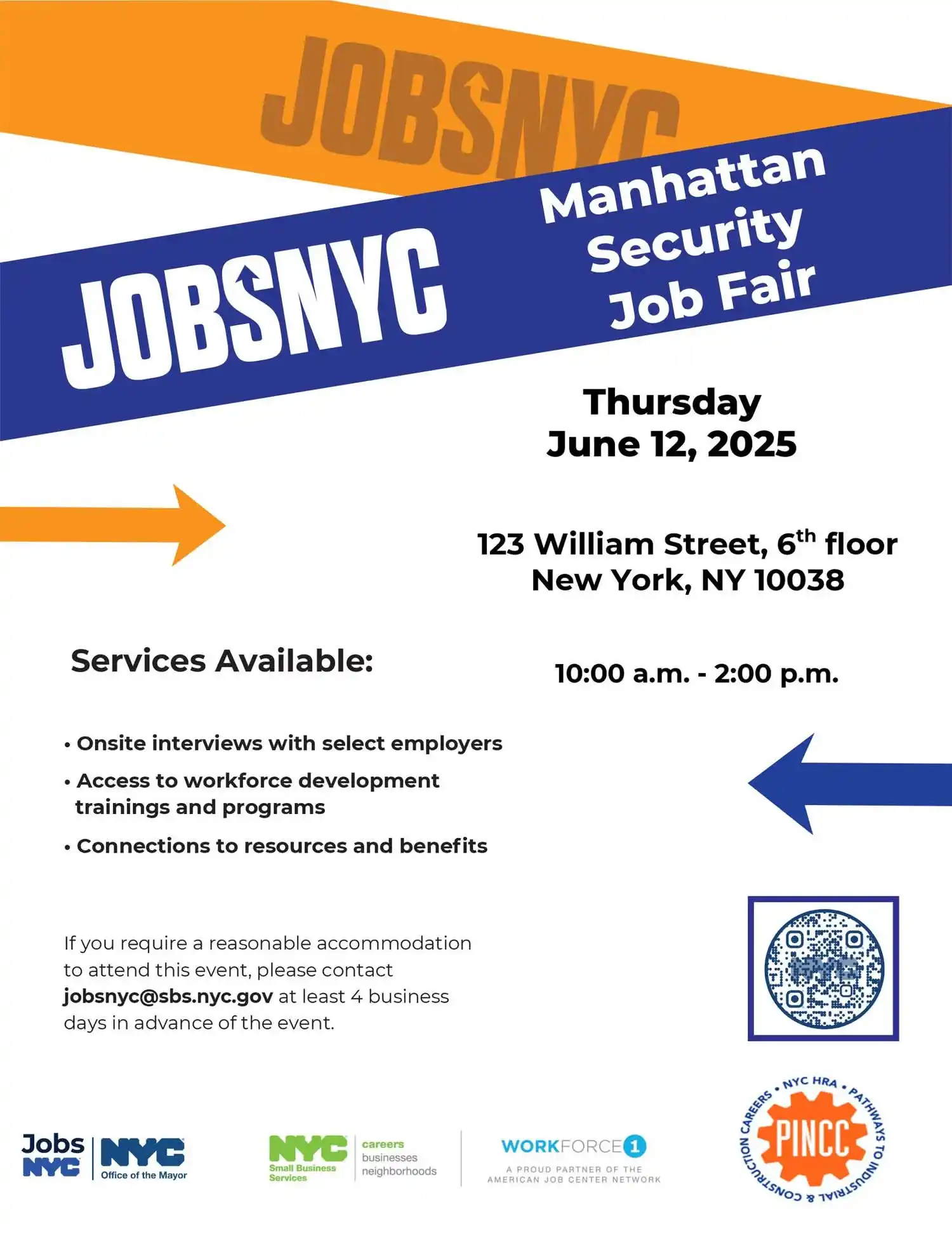 Image from NYC JOBS: This event is a valuable opportunity for job-ready New Yorkers with a ...