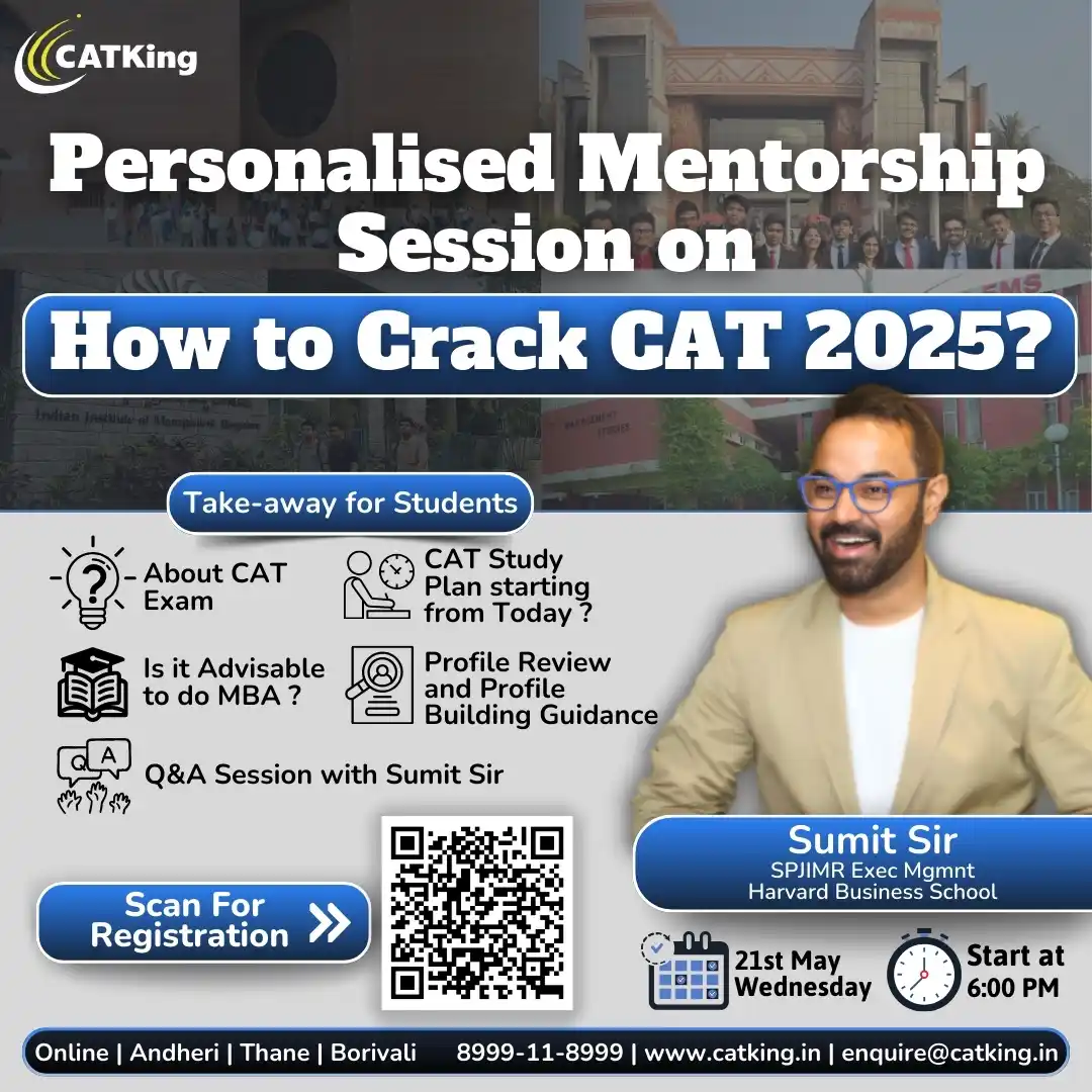 Image from MBA CATKing Family: *Want to crack CAT 2025 but don’t know where to start?* Link to Regis...