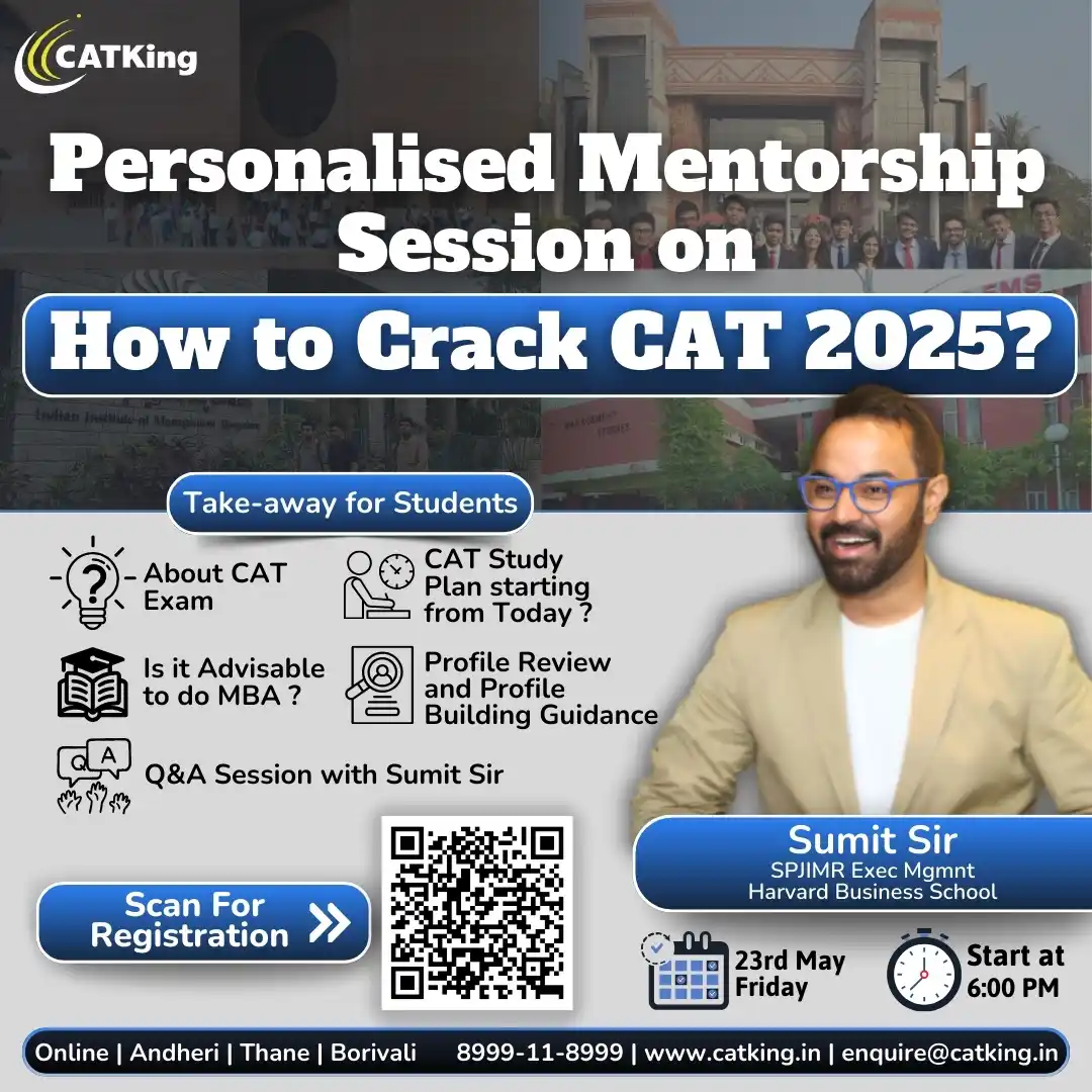 Image from MBA CATKing Family: *Want to crack CAT 2025 but don’t know where to start?* Link to Regi...