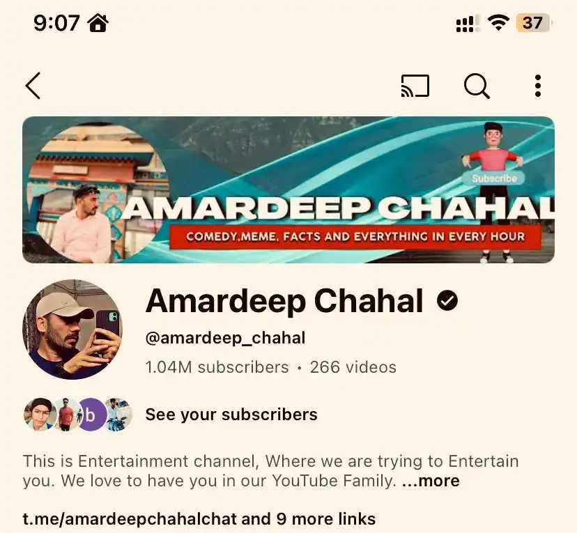 Amardeep Chahal post