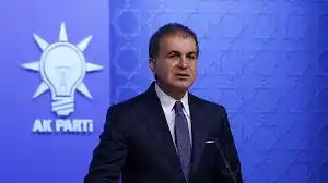 Image from Furkan Haber: *Ak Parti Sözcüsü Ömer Çelik:* "İsrail’in ‘Madleen’ gemisine dönük mü...
