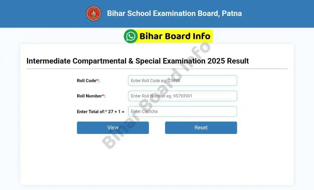 BIHAR BOARD OFFICIAL✅ post