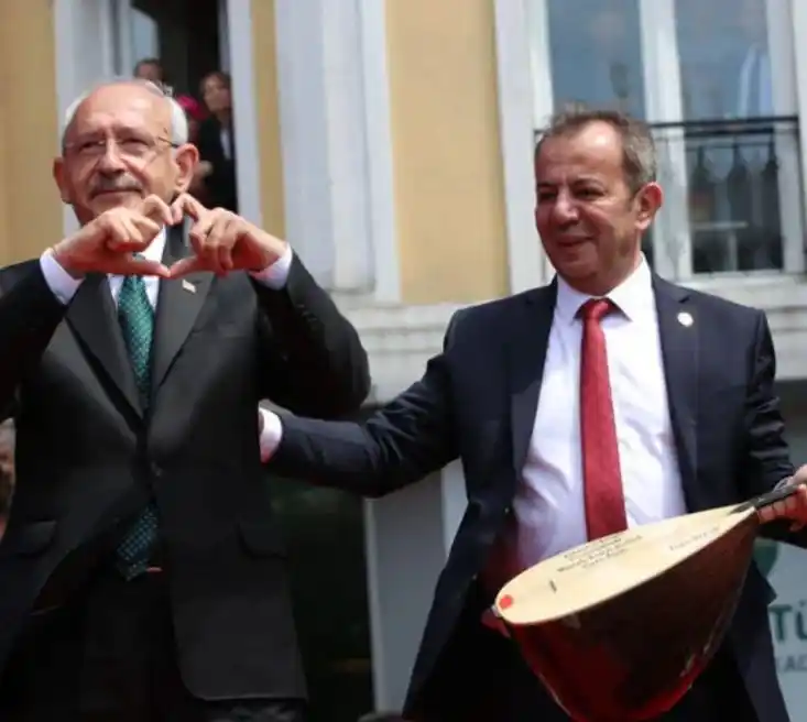 Image from Mynet: 🔴 Bolu Belediye Başkanı Tanju Özcan son günlerde Kemal Kılıçdaroğlu'n...