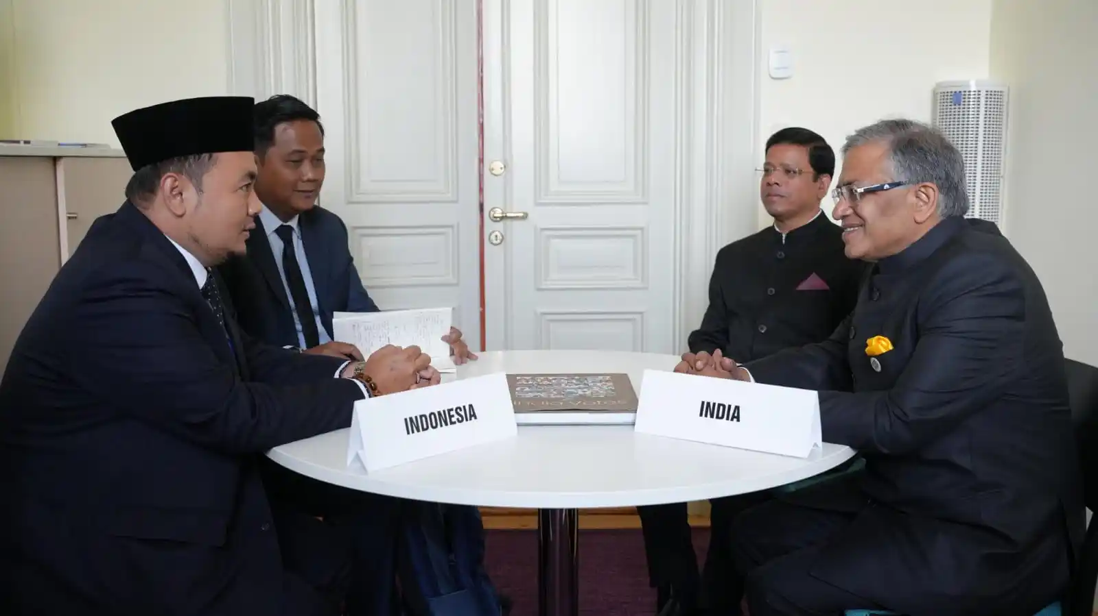 Image from Election Commission Of India: Chief Election Commissioner Shri Gyanesh Kumar held a Bilateral Meetin...