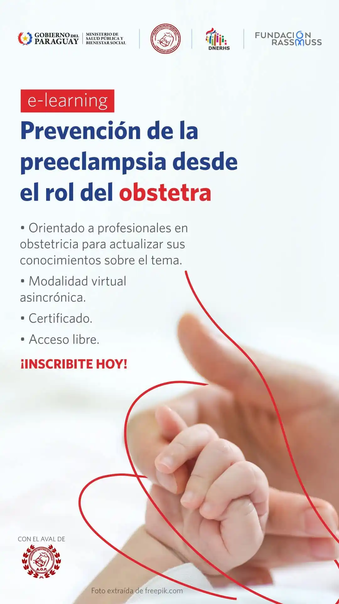 Image from Cuidadores de Personas Ley 5407/15 BOLSA DE TRABAJO @CUIDADORESPY: *Curso en línea de Prevención de la Preeclampsia desde el Rol del Obst...