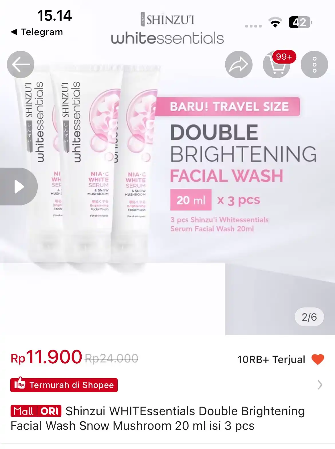 Image from DISKONAN PROMO SHOPEE👛 RACUN SHOPEE🎀 PROMO BELANJA ONLINE 🛒: Dapat 3 fw Shinzui https://s.shopee.co.id/4fkNACtGLd?share_channel_cod...