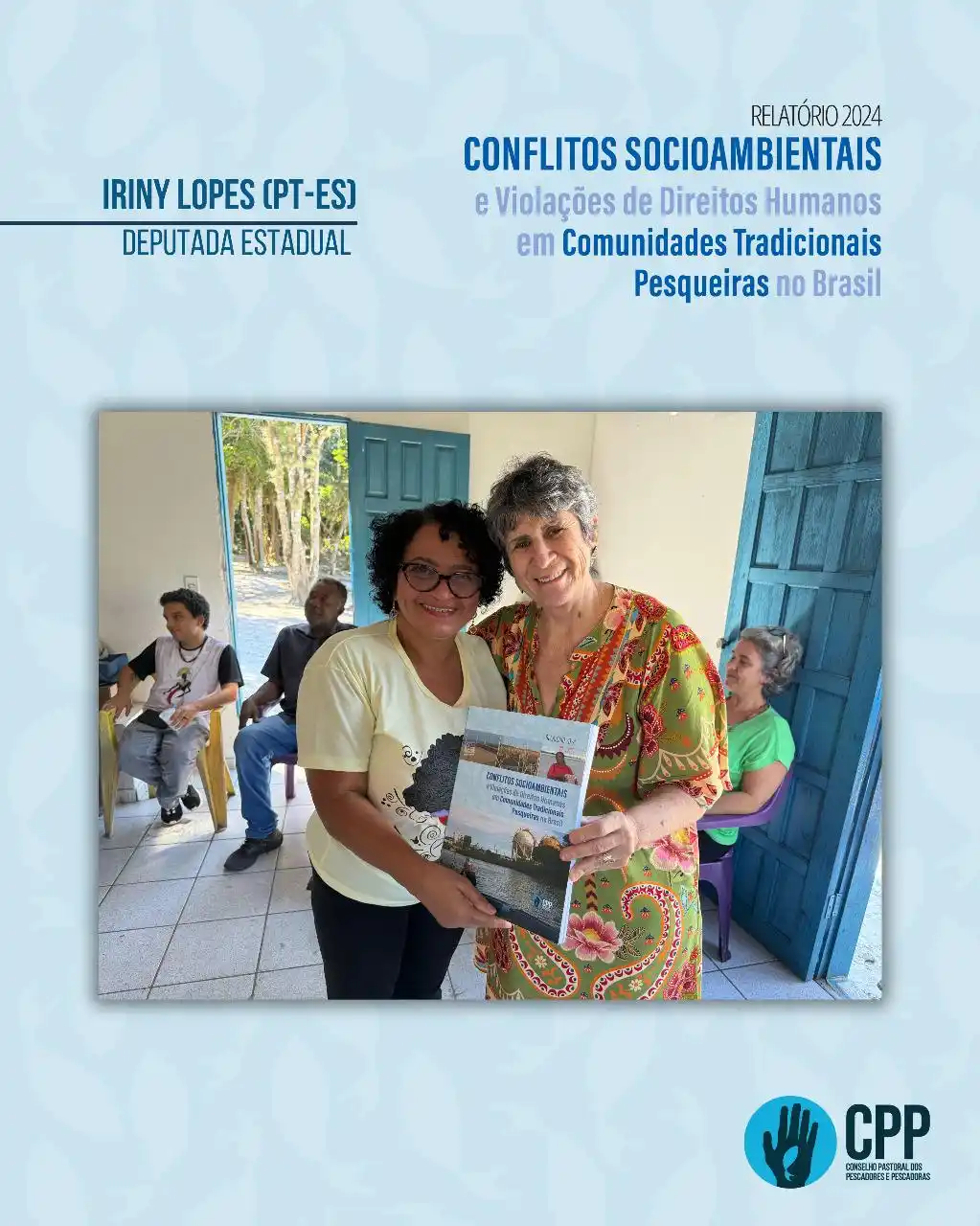 Image from Conselho Pastoral dos Pescadores e Pescadoras: 📚✊🏾 Durante o seminário realizado na comunidade de Porto Grande (ES)...