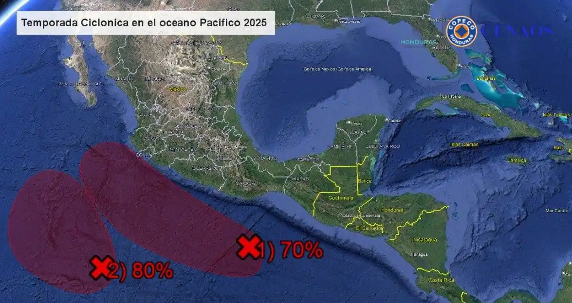 Image from Enfoque Digital HN: EDHN 🌀 || El Centro de Estudios Atmosféricos Oceanográficos y Sísmico...