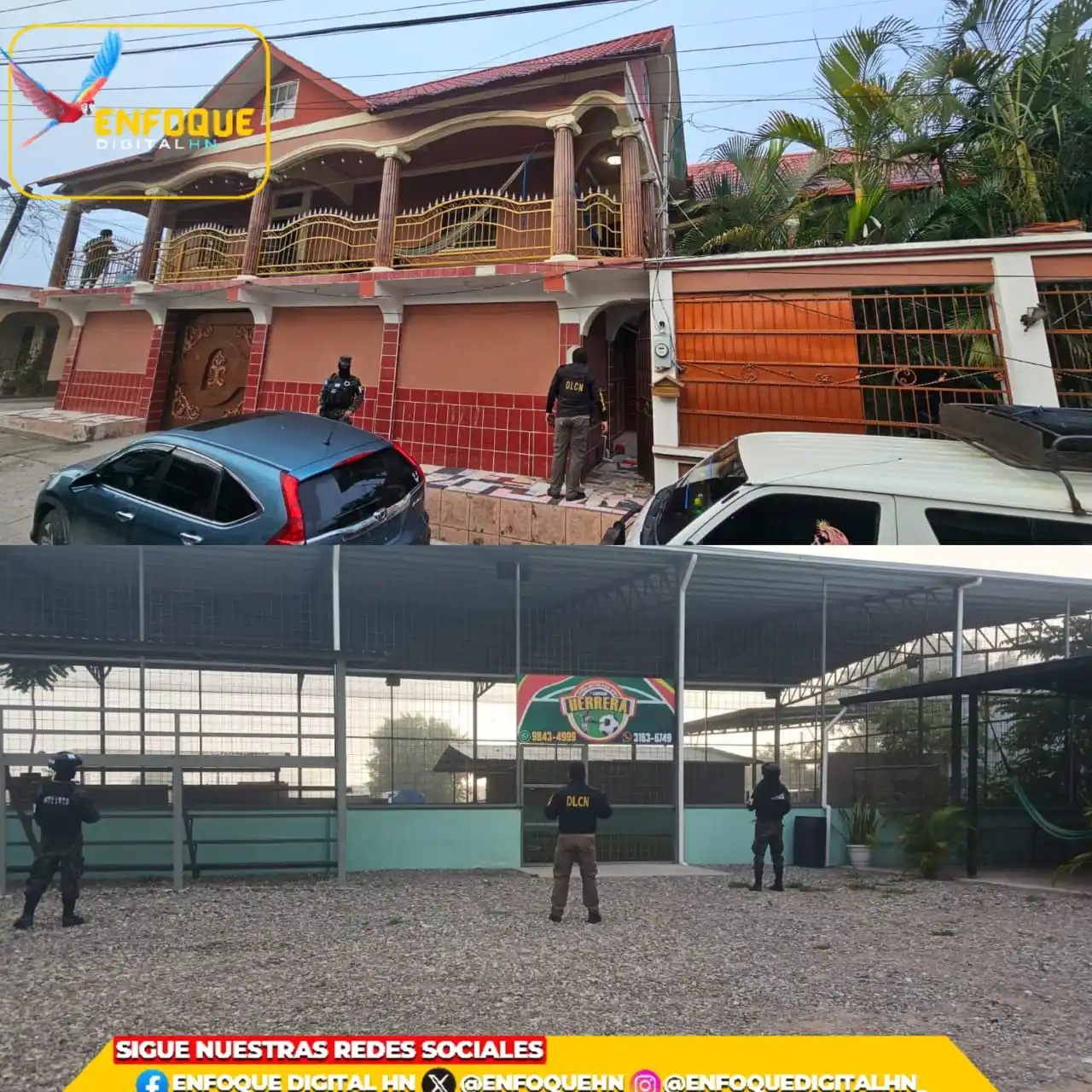 Image from Enfoque Digital HN: EDHN 🚨 || Ministerio Público ejecuta cinco allanamientos de domicilio...