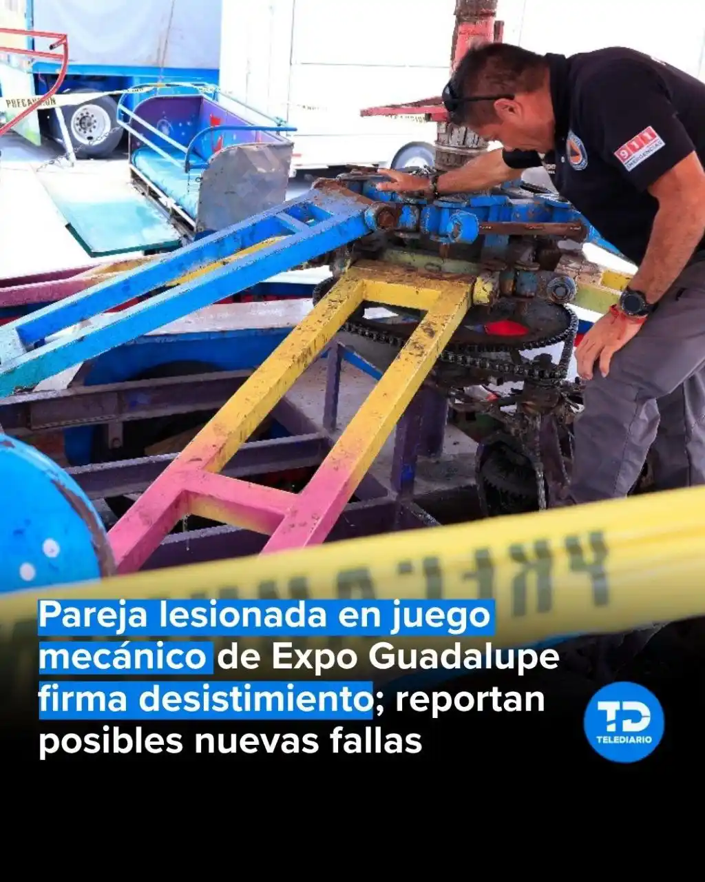 Image from TELEDIARIO MONTERREY📺🔵 #CercaDeTi: 🎡 Fernando Escobedo Lara, director de Protección Civil de Guadalupe, ...