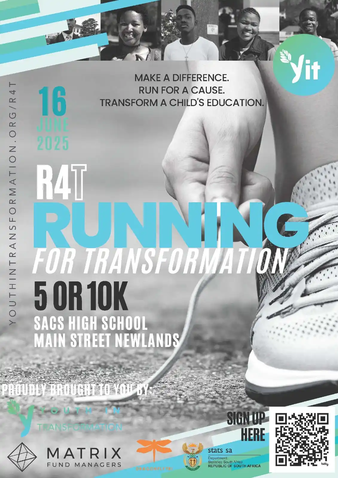 Image from Statistics South Africa: *Get ready to run with purpose! 🏃♂️* <a class="text-blue-500 hover...