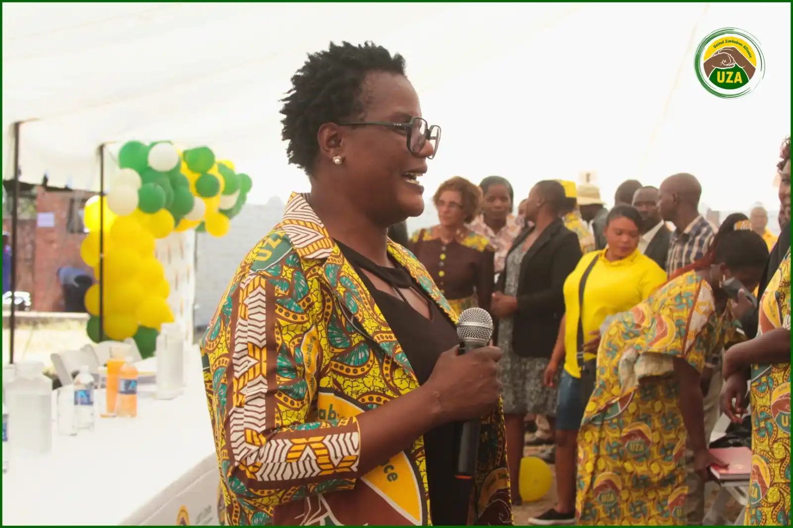 Image from United Zimbabwe Alliance (UZA): "Leadership is not about titles or applause, it’s about stepping forwa...