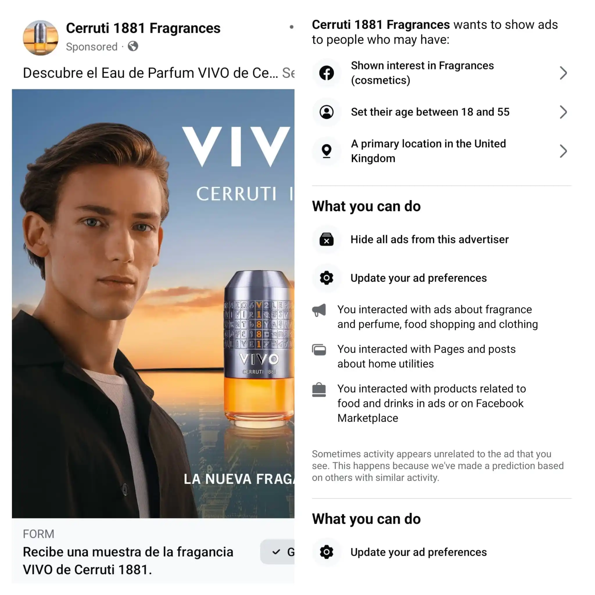Image from Star Freebies UK: 👀 look out for the free Cerruti aftershave samples ads <a class="text...