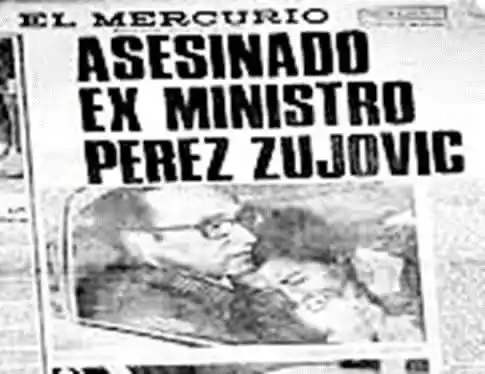 Image from PDC Región Metropolitana 2023-2025: Resumen: 8 DE JUNIO DE 1971 – ASESINATO DE EDMUNDO PÉREZ ZUJOVIC Sa...