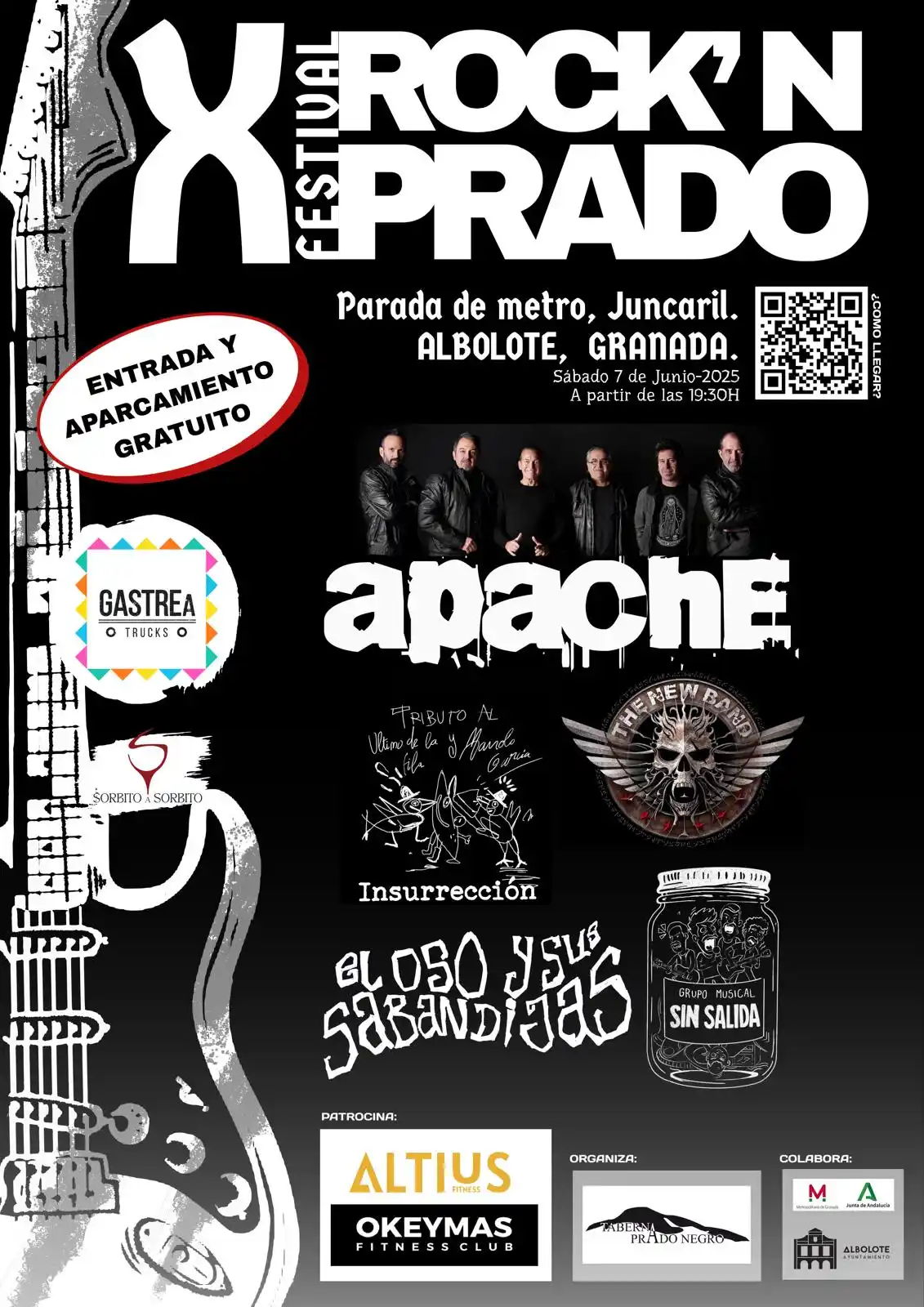 Image from Albolote Información: ¡Vuelve el mejor rock a Albolote! 🎸🔥 No te pierdas el X Festival Ro...