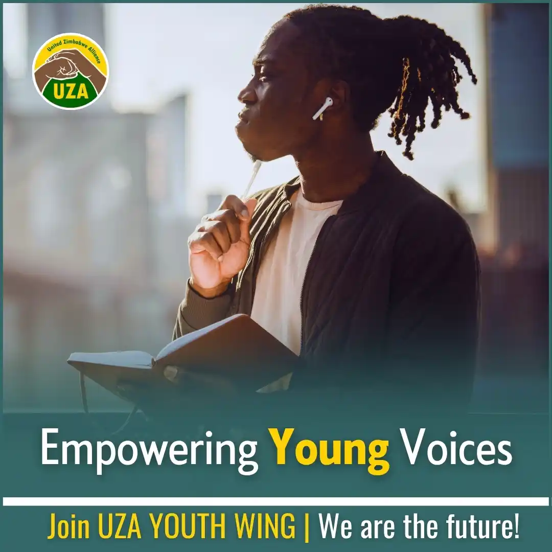 Image from United Zimbabwe Alliance (UZA): When a generation is excluded from decisions, the future suffers. <a c...