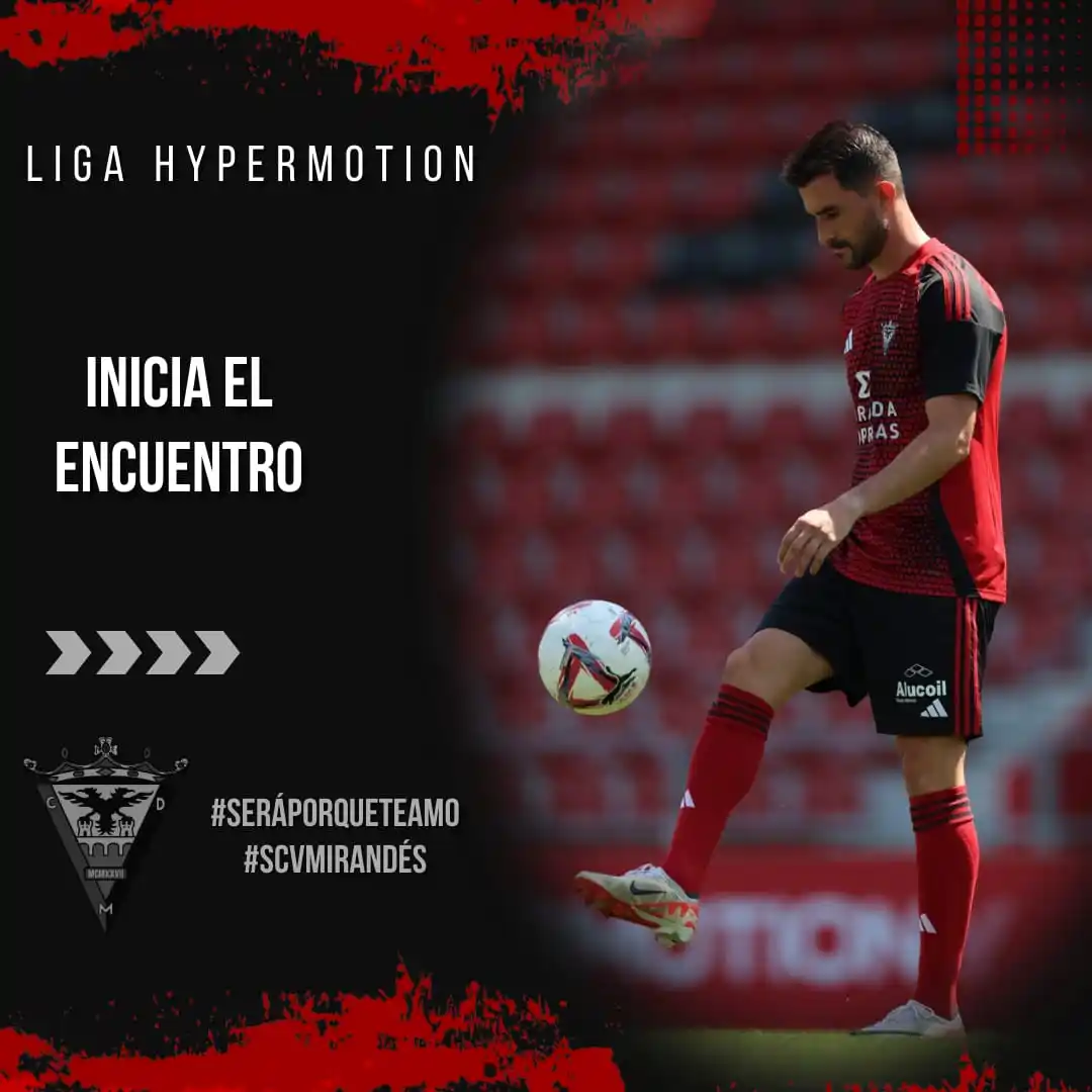 Image from SCV Mirandés: ⌚0' | 0-0 | Inicia el encuentro en El Sardinero ¡Vamos Mirandés! <a ...