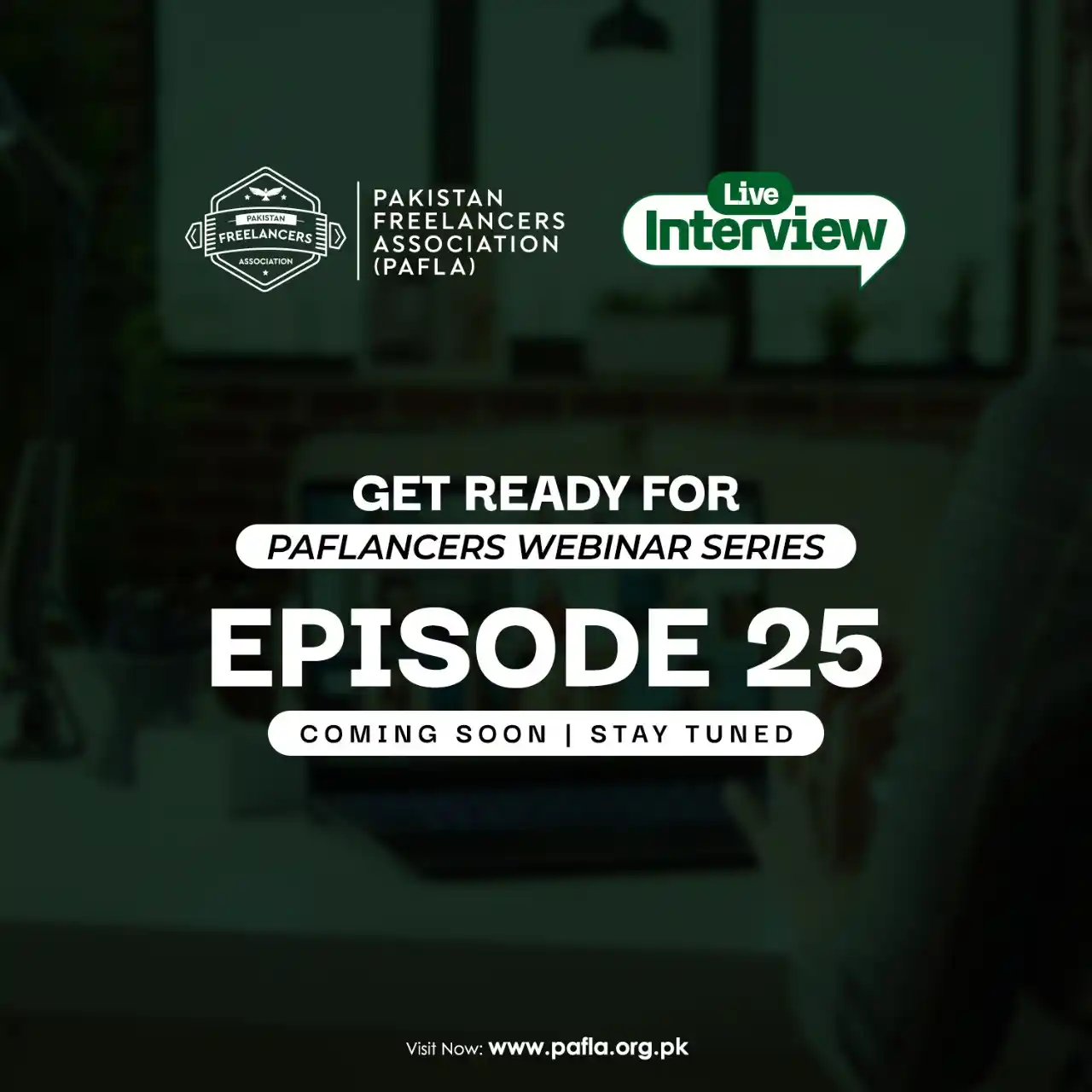 Image from PAFLA - Pakistan Freelancers Association: A new episode, a new chance to learn! PAFLANCERS Webinar Series Episo...