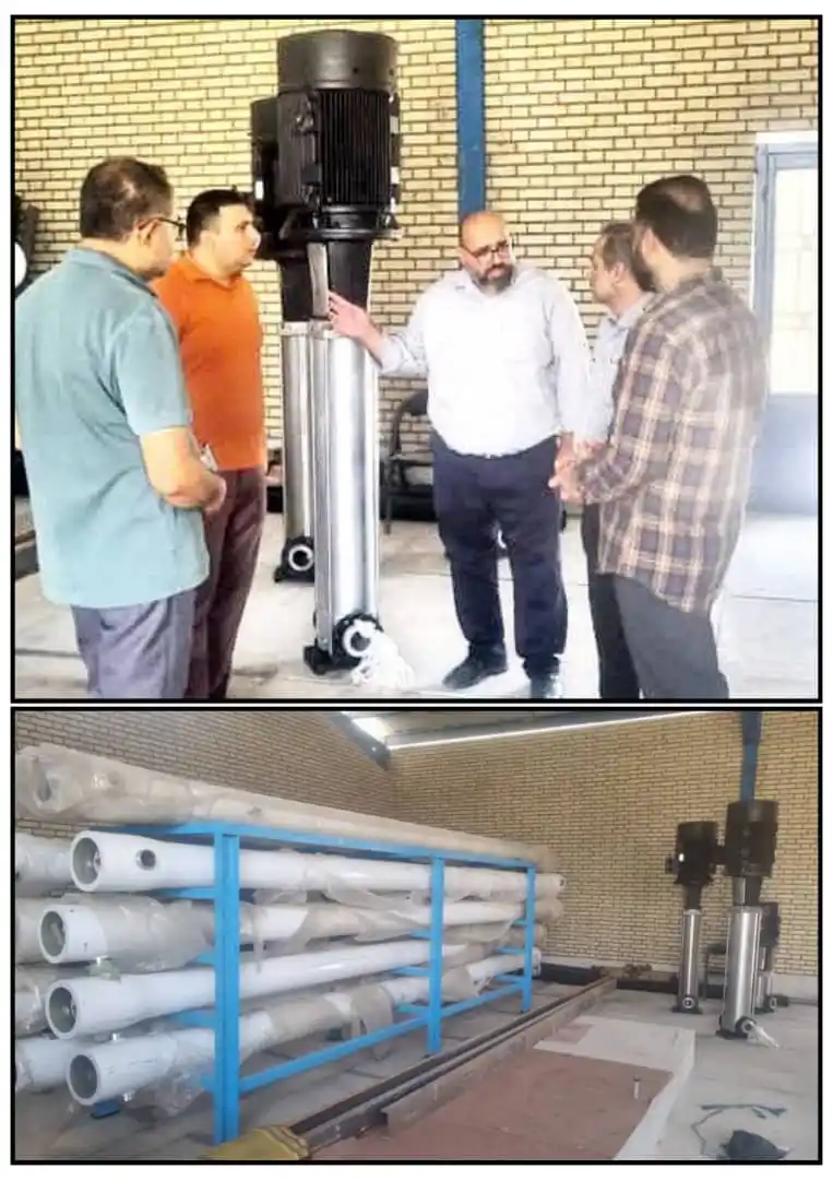 Image from سلام کوخرد: 💠 *افزایش ظرفیـــت آبشیرینکن کوخــــرد/ تخلیه تجهیزات آغاز شـــد* ...