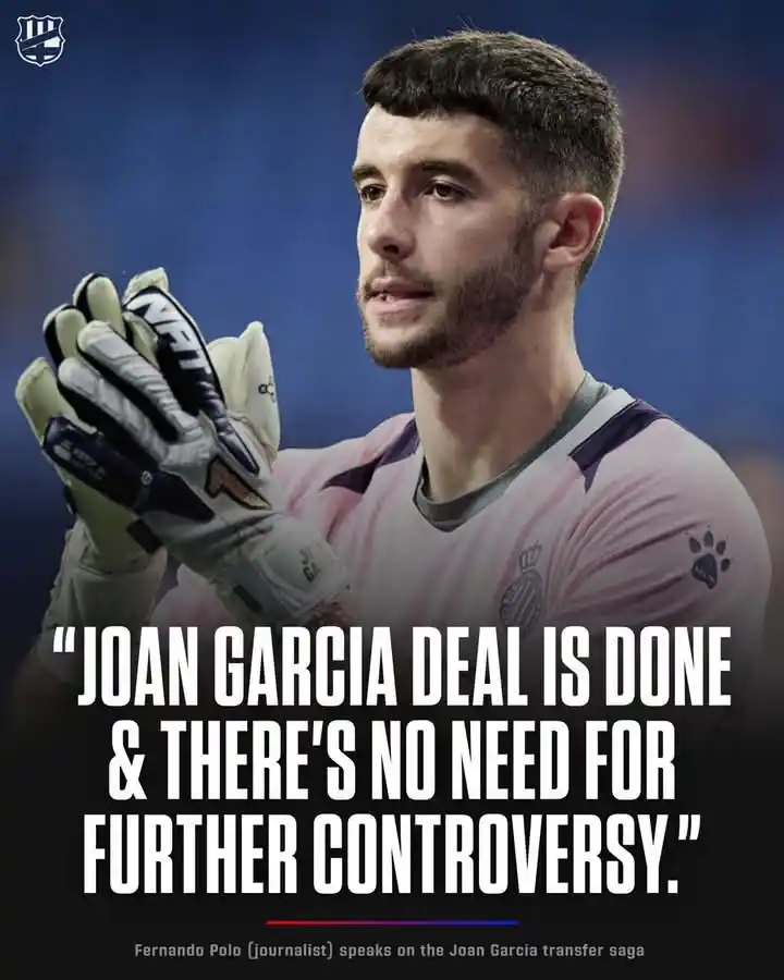 Image from Barca News 360°: 🚨🎖| 𝐁𝐑𝐄𝐀𝐊𝐈𝐍𝐆: Joan García's agents will arrive in Barcelona ...