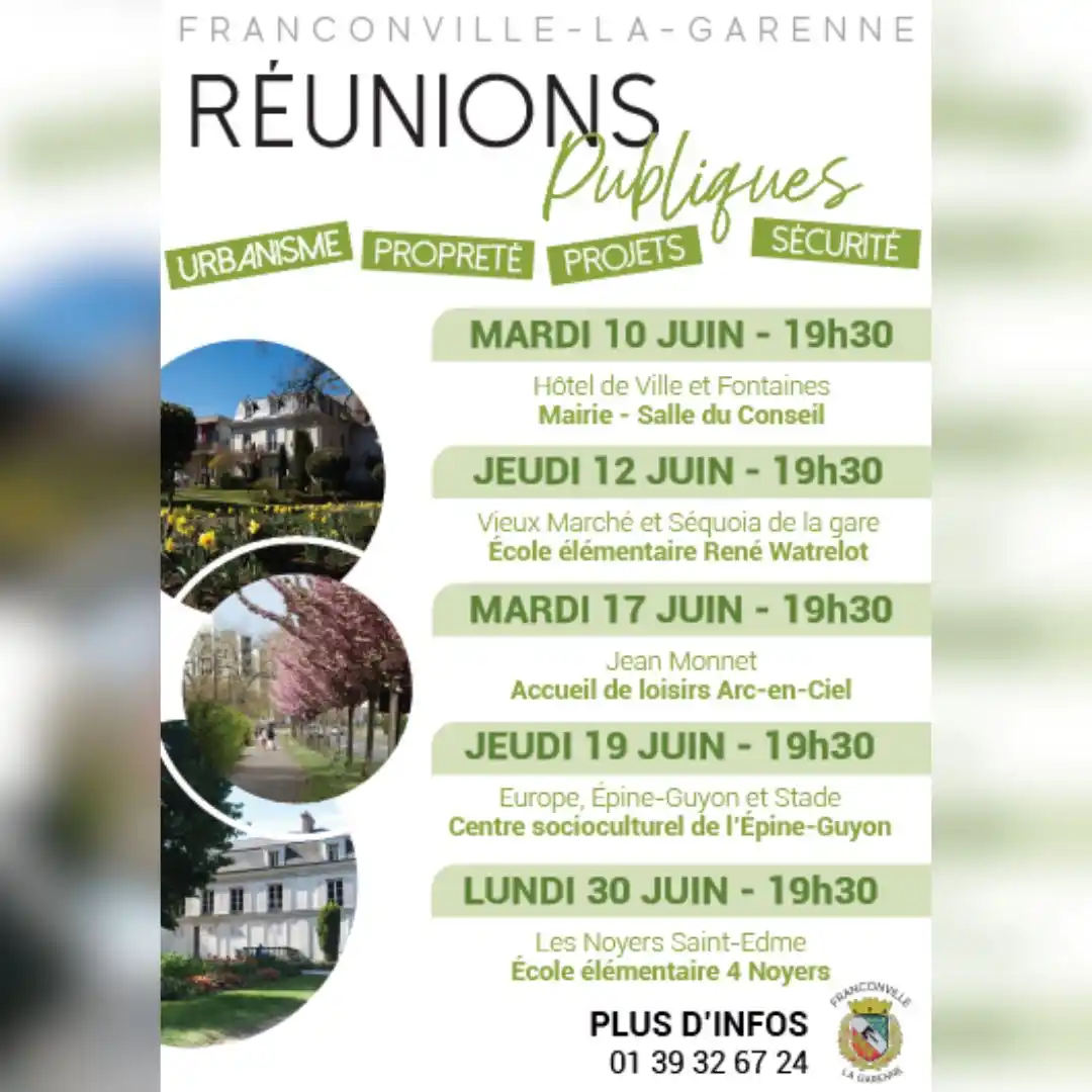 Image from Ville de Franconville-la-Garenne: 👋 Chers Franconvillois, 🚀 Vous souhaitez participer à la vie de la ...