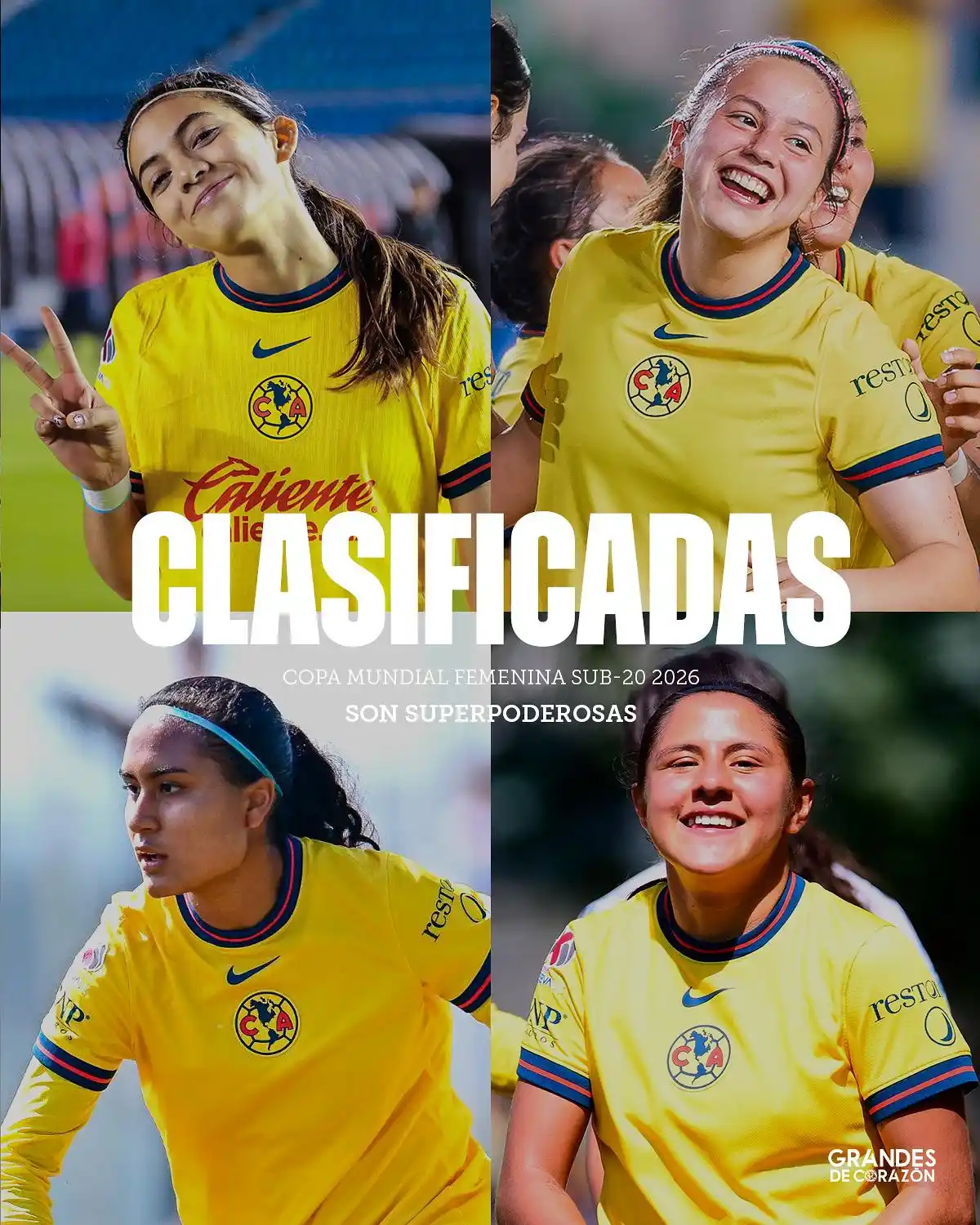 América Femenil post