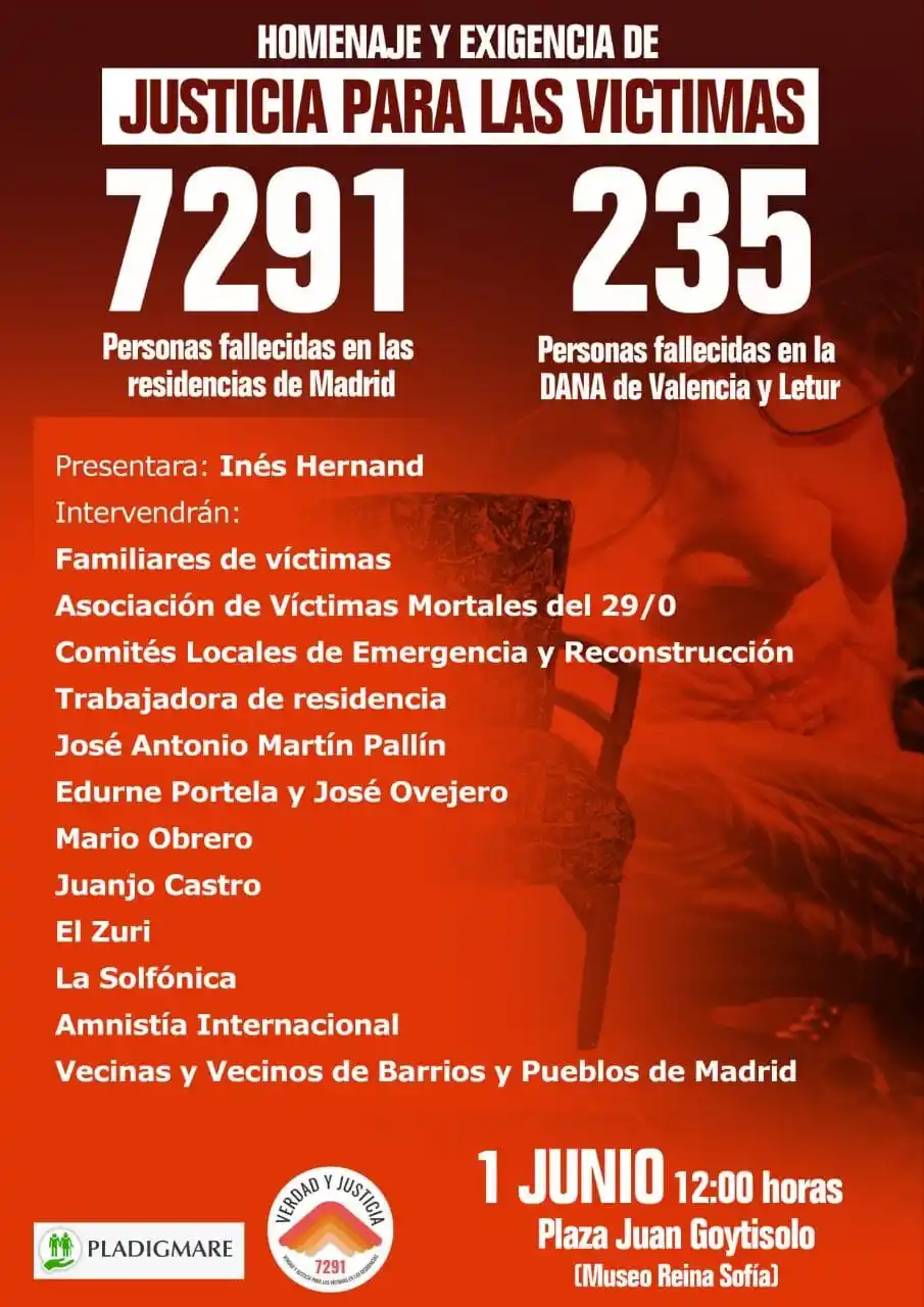 Image from PLATAFORMA SINDICAL EMT: 📆 DOMINGO 1 DE JUNIO 12:00H   📍Plaza Juan Goytisolo (Museo Reina Sof...