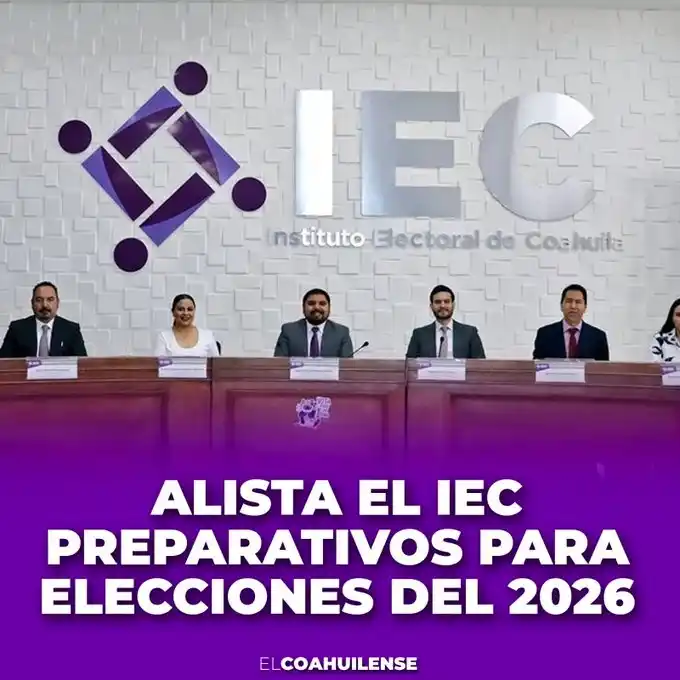 Image from El Coahuilense Noticias: El IEC se prepara para un relevo en su estructura directiva. La presid...